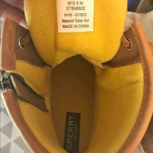 Sperry duck boots